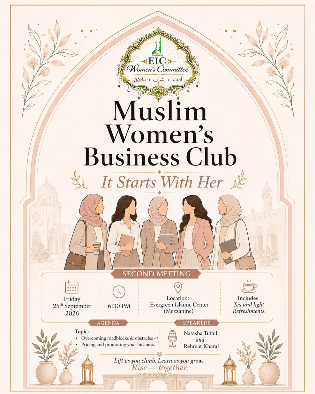 EIC - Women’s Commitee : It’s Starts with Her Business Club Meeting 2